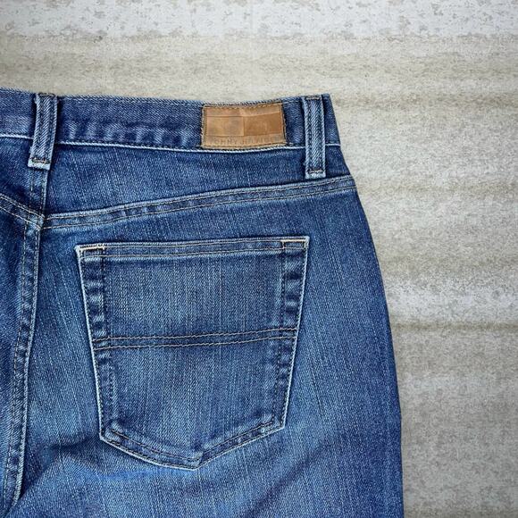 Vintage Y2K Tommy Hilfiger Jeans Womens 8 Low Rise Boot Cut Dark Wash Denim - Picture 3 of 4